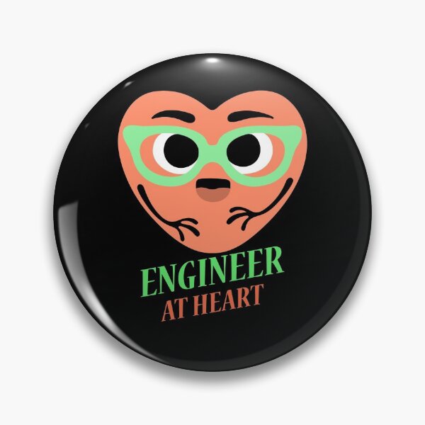 Artikelvorschau, Ingenieur im Herzen! entworfen und verkauft von SpooTeeDesign.