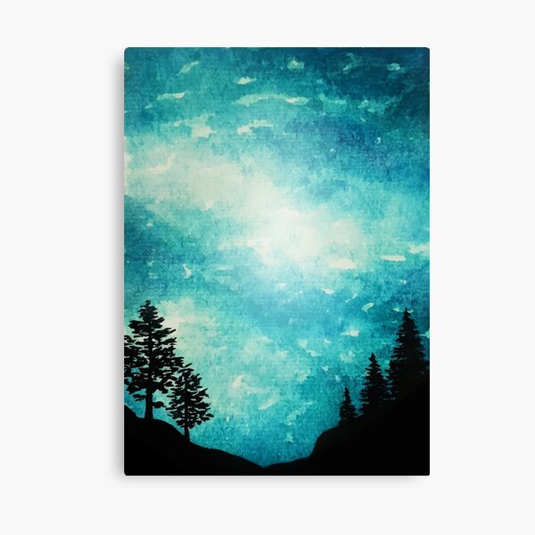 Item preview, Watercolor Night Sky designed and sold by Vector Scout Lab.