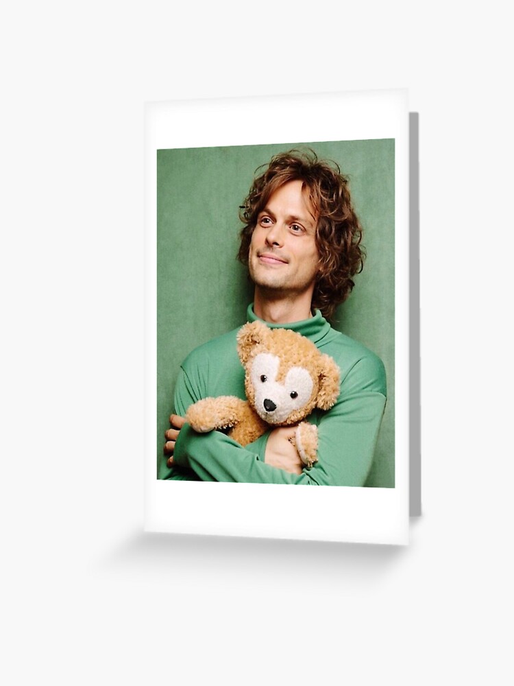 Matthew Gray Gubler Greeting Card By Haley650 Redbubble