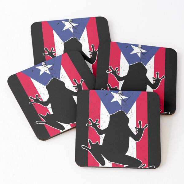 Item preview, Distressed Style Puerto Rico Frog Gift design Puerto Rico! product designed and sold by Lisbob.