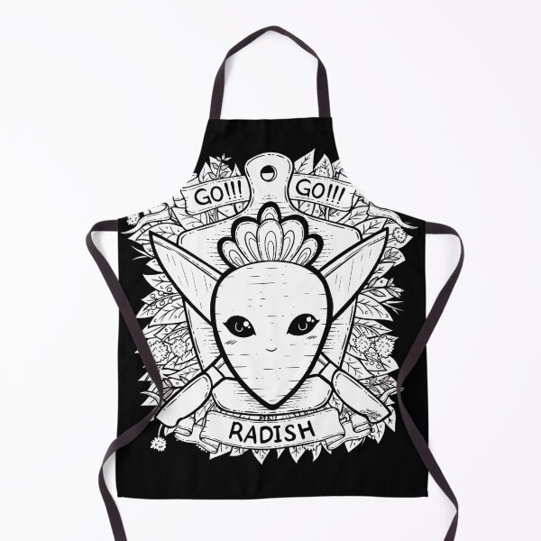 Item preview, Radish/Carrot and Knife Coat of Arms Illustration designed and sold by ZaryaKiqo.
