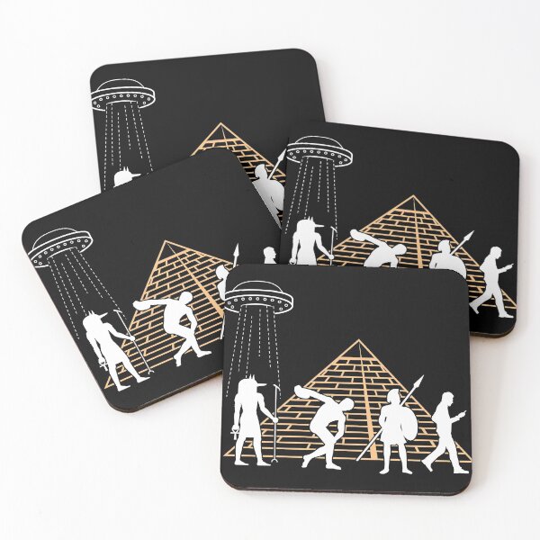 Item preview, Alien UFO Egyptian Pyramid True Story Unisex design design designed and sold by Lisbob.