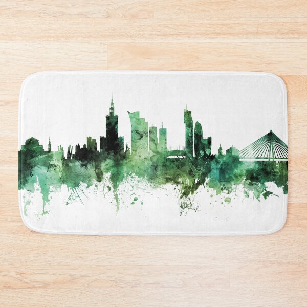 Item preview, Warsaw Poland Skyline designed and sold by ArtPrints.