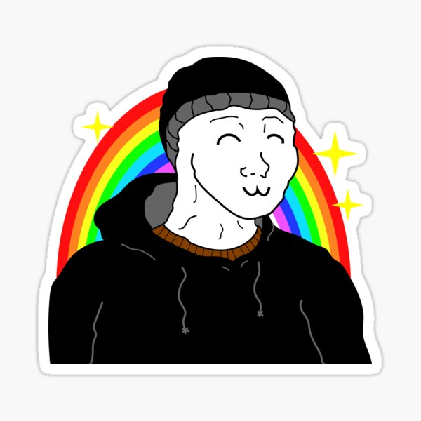 Doomer Wojak Sticker for Sale by SuburbanLife in 2023