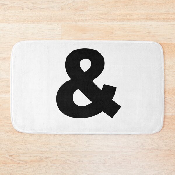 Item preview, Minimalistic Black And White Ampersand Symbol Graphic designed and sold by artsandsoul.