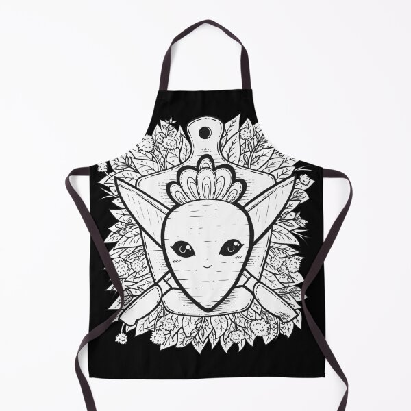 Item preview, Radish/Carrot and Knife Coat of Arms Illustration designed and sold by ZaryaKiqo.