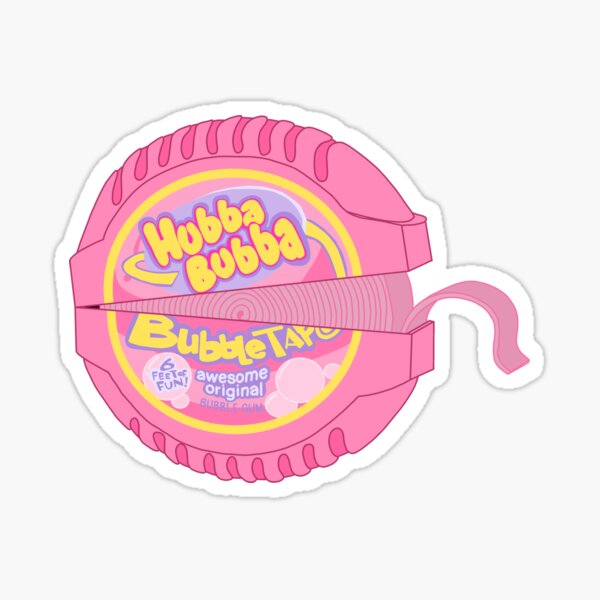 Sticker: Hubba Bubba Kaugummi