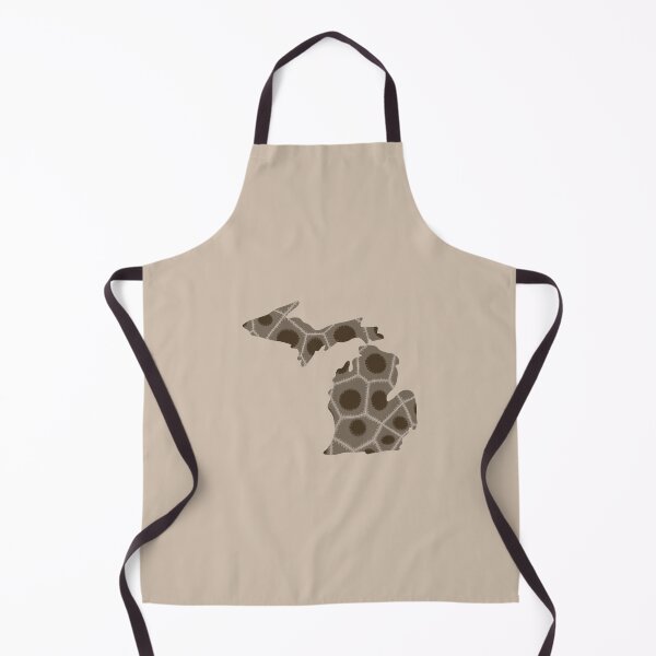 Item preview, Michigan State Petoskey Stone Cut-out designed and sold by laurcich.