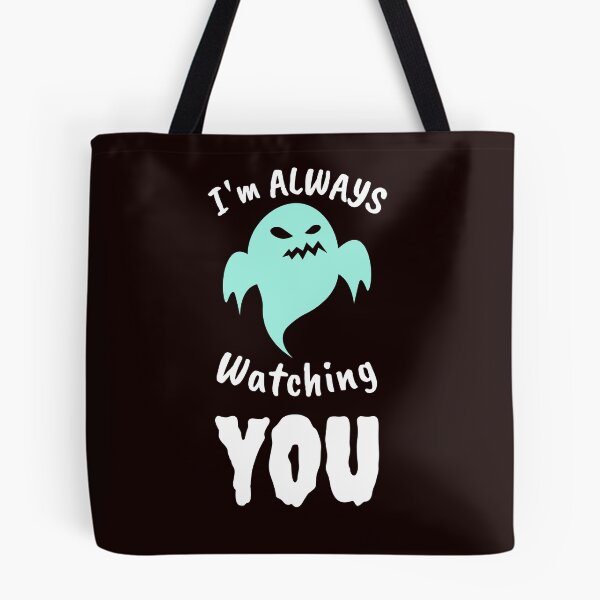 Item preview, Ghost, I'm Always Watching You - Funny Halloween T-shirt designed and sold by nguyenchimina.