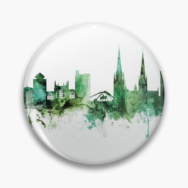 Item preview, Coventry England Skyline designed and sold by ArtPrints.
