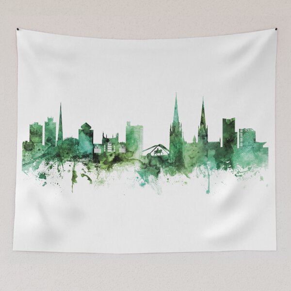 Item preview, Coventry England Skyline designed and sold by ArtPrints.
