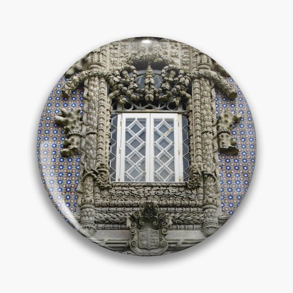 Item preview, Portugese Late Gothic Style Facade - Sintra, Portugal designed and sold by Marilyn Harris.