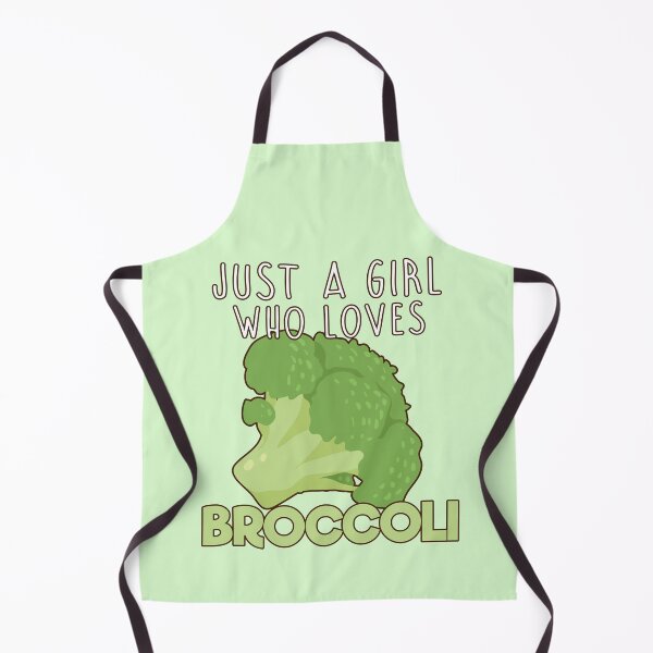 Item preview, Just A Girl Who Loves Broccoli. designed and sold by LahcenZabir.