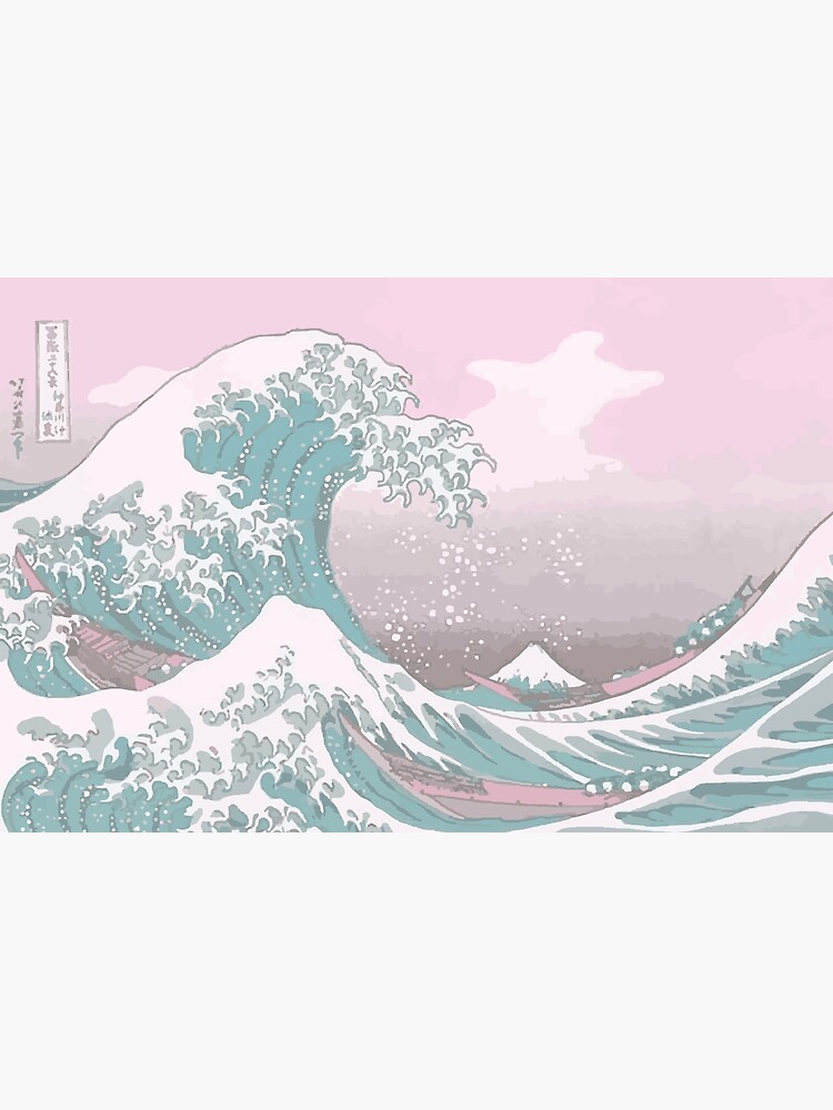 Pastel The Great Wave off Kanagawa by Freshfroot
