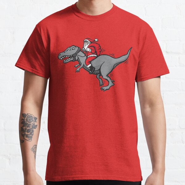 Christmas dinosaur - Santa Claus Rex Classic T-Shirt