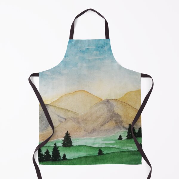 Item preview, Watercolor Landscape designed and sold by Vector Scout Lab.