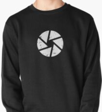 Iris Logo, White Pullover