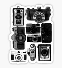 Old Cameras Sticker