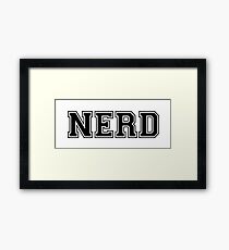 Nerd Framed Print