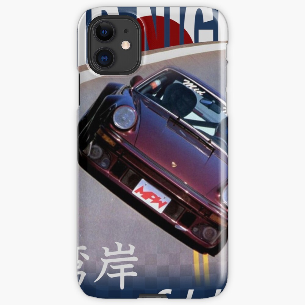 Mid Night Club Japan - Porsche 911 iPhone Case