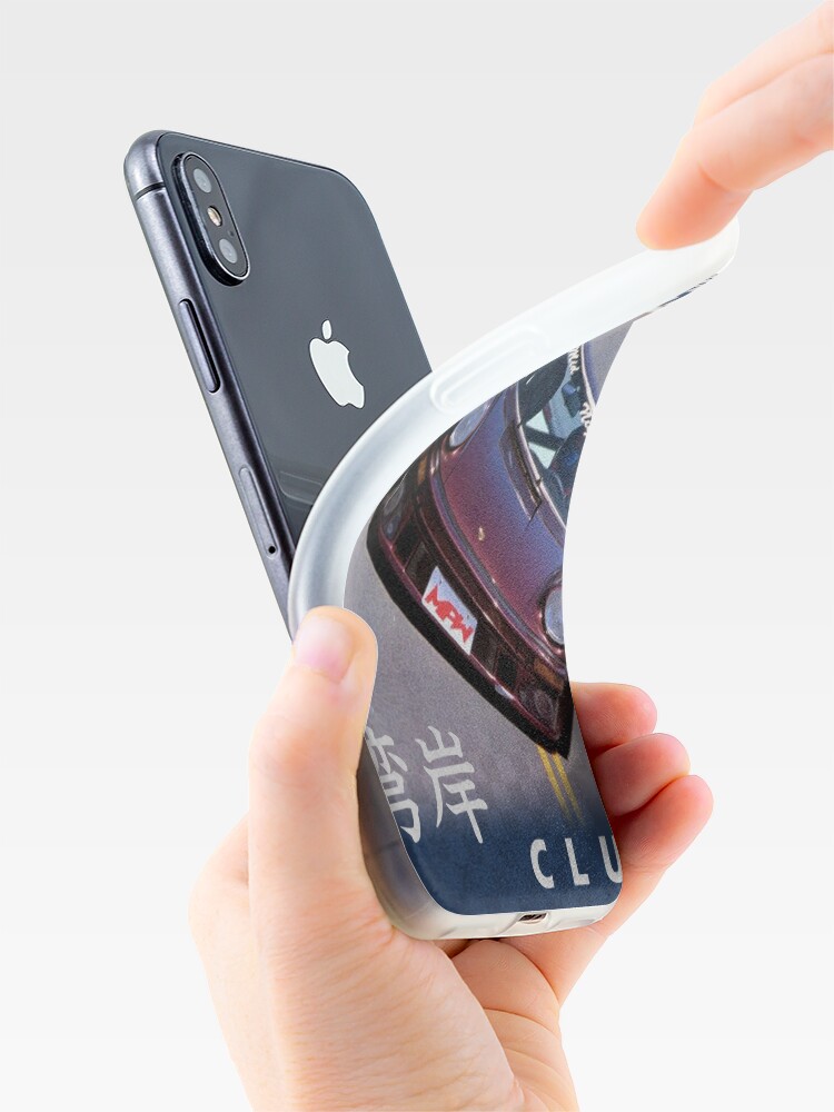 Alternate view of Mid Night Club Japan - Porsche 911 iPhone Case