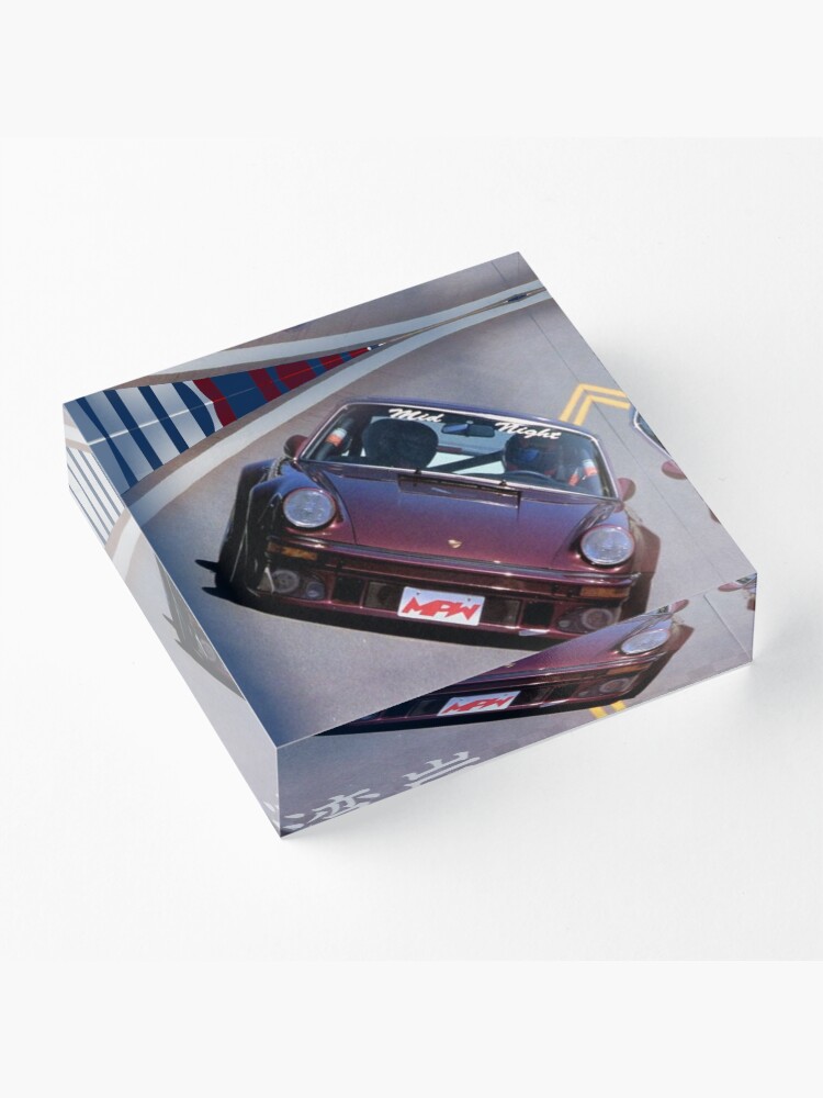Alternate view of Mid Night Club Japan - Porsche 911 Acrylic Block