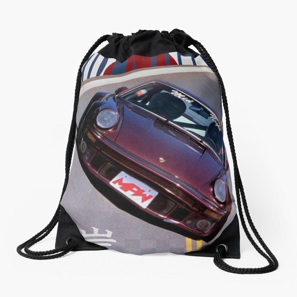 Mid Night Club Japan - Porsche 911 Drawstring Bag