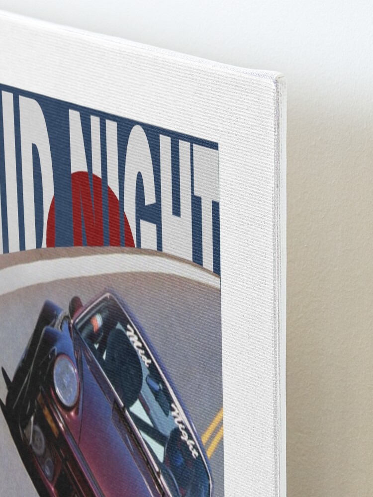 Alternate view of Mid Night Club Japan - Porsche 911 Mounted Print
