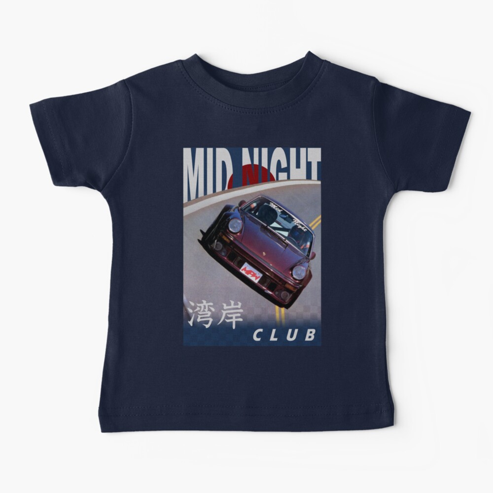 Mid Night Club Japan - Porsche 911 Baby T-Shirt