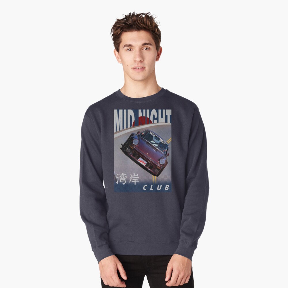 Mid Night Club Japan - Porsche 911 Pullover Sweatshirt