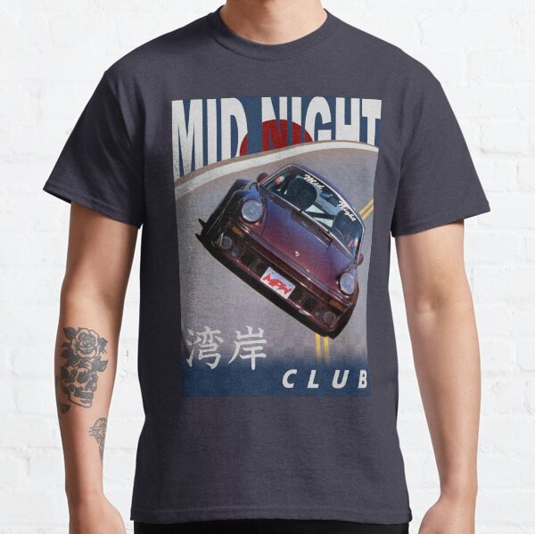 Mid Night Club Japan - Porsche 911 Classic T-Shirt
