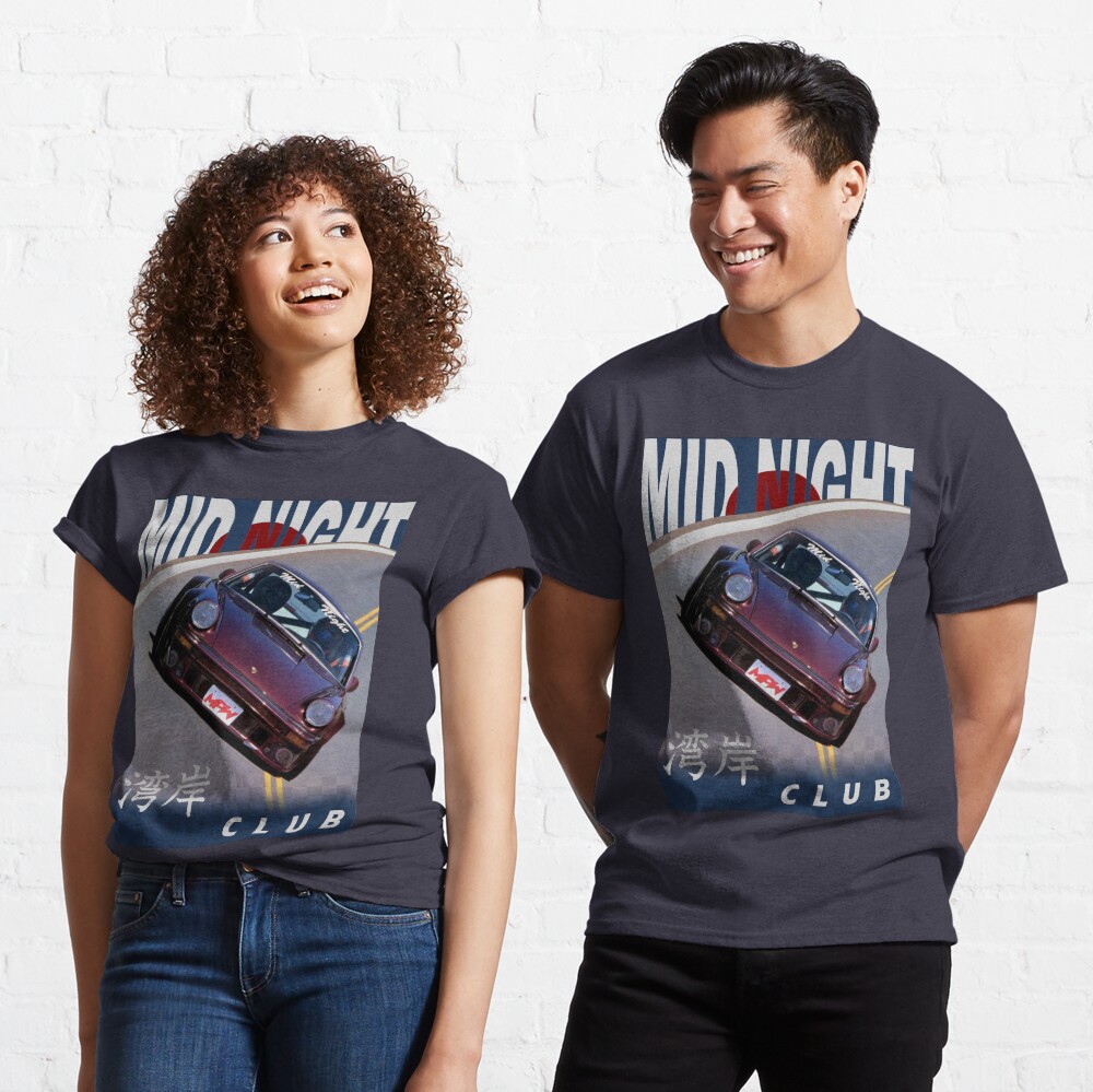 Mid Night Club Japan - Porsche 911 Classic T-Shirt