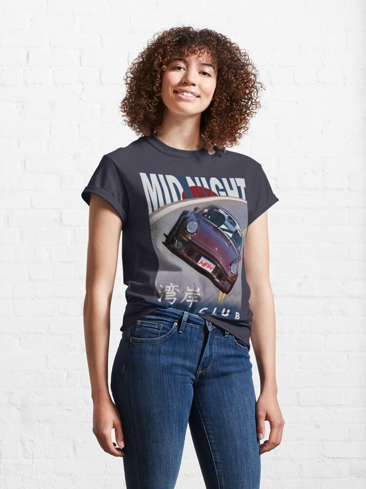 Alternate view of Mid Night Club Japan - Porsche 911 Classic T-Shirt