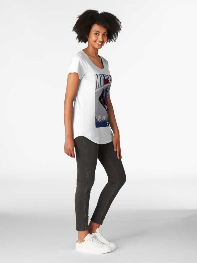 Alternate view of Mid Night Club Japan - Porsche 911 Premium Scoop T-Shirt