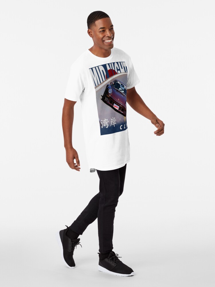 Alternate view of Mid Night Club Japan - Porsche 911 Long T-Shirt