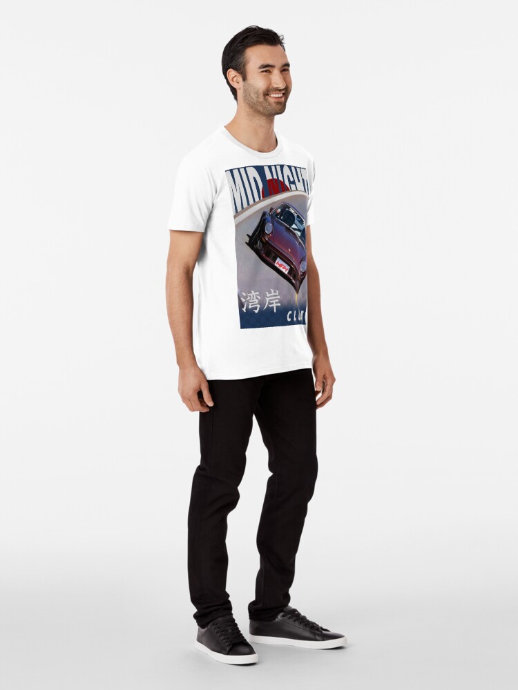 Alternate view of Mid Night Club Japan - Porsche 911 Premium T-Shirt