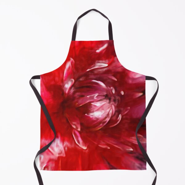 Item preview, Bright Red Dahlia Art designed and sold by Joy Watson - Natural Light Photography .