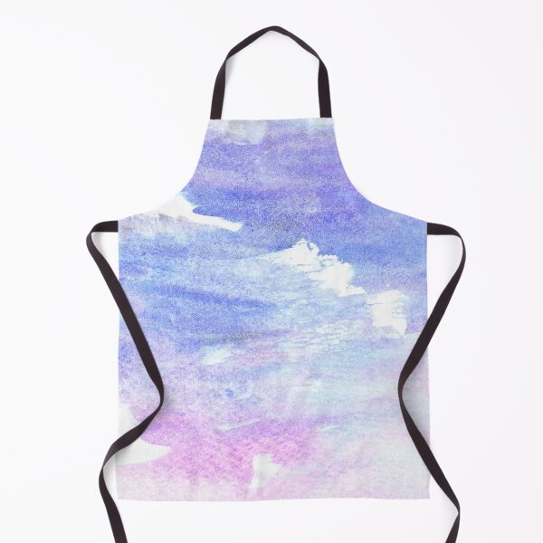 Item preview, Watercolor clouds in sky with sunset designed and sold by wunderfamily.