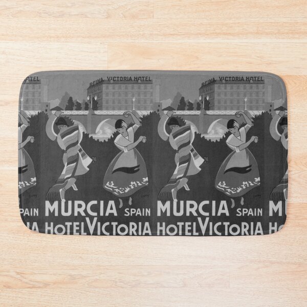 Item preview, Murica Spain Noire vintage travel poster designed and sold by stickart-marek.