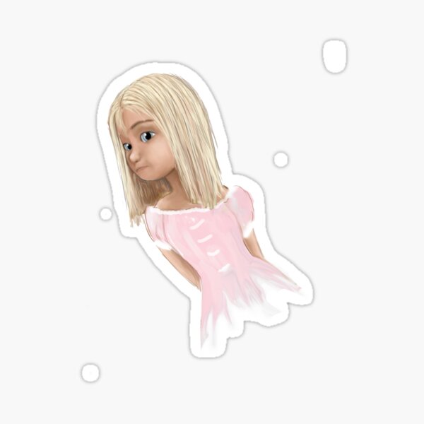 Girl Sticker