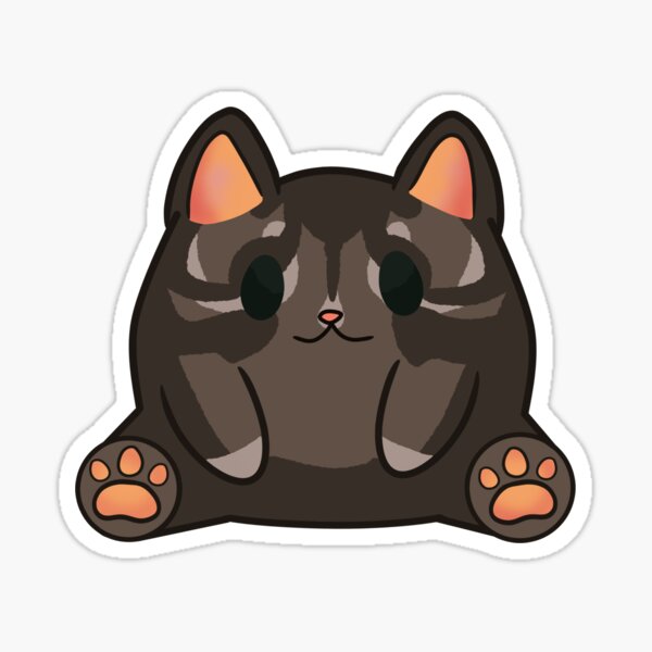 Item preview, Brown chibi cat designed and sold by Scaredmushroom.