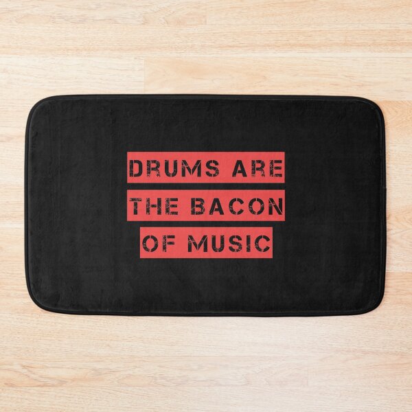 Item preview, Drums are the Bacon of Musician Drummer designed and sold by losttribe.