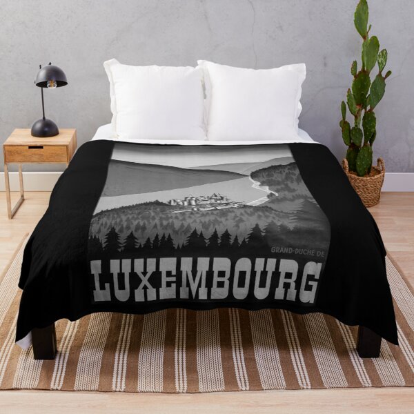 Item preview, Luxembourg Noire vintage travel poster designed and sold by stickart-marek.