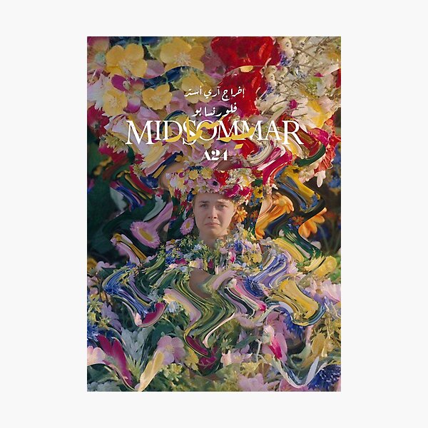 Item preview, Midsommar Arabic Poster designed and sold by shadmaw.