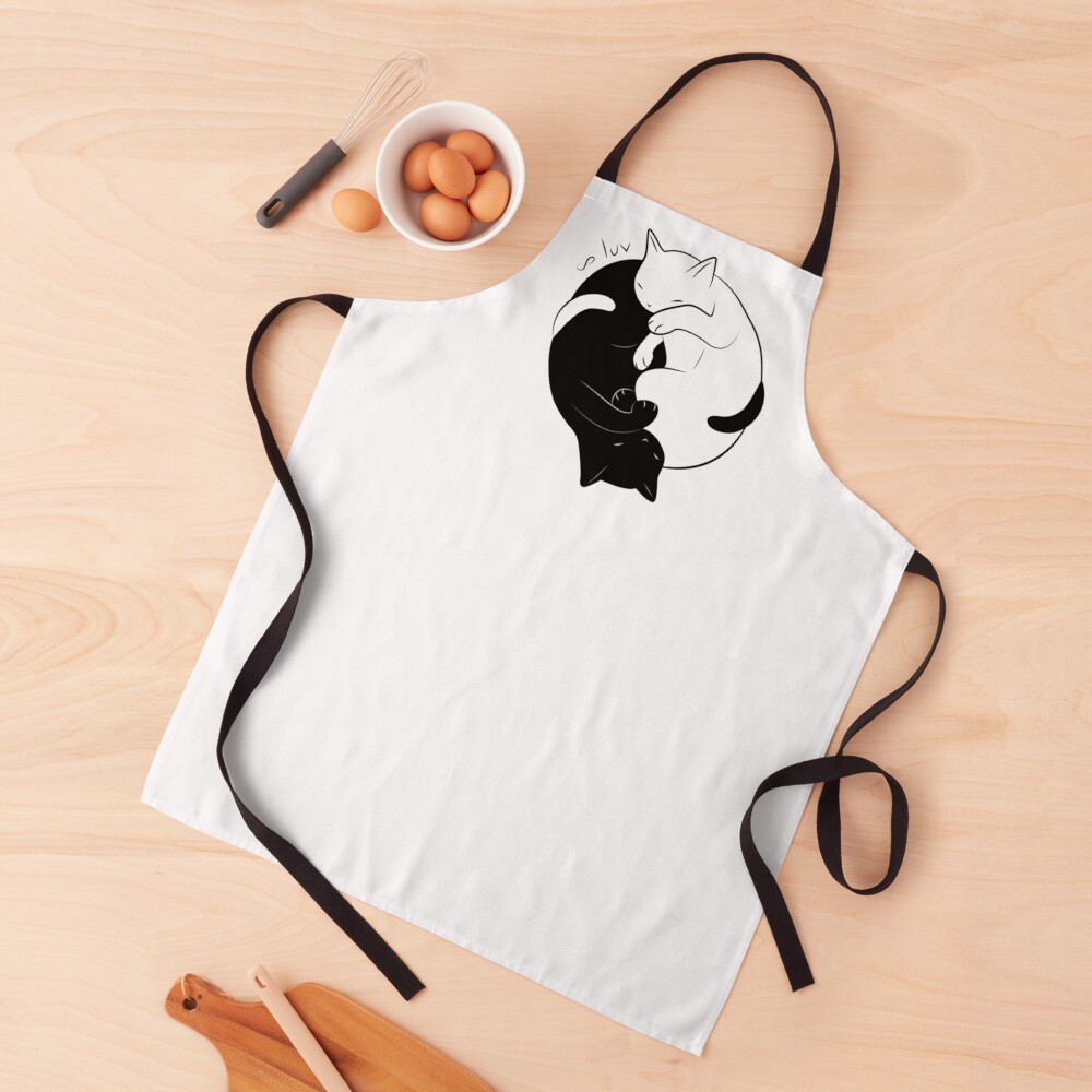 Eternal Cat Love Apron