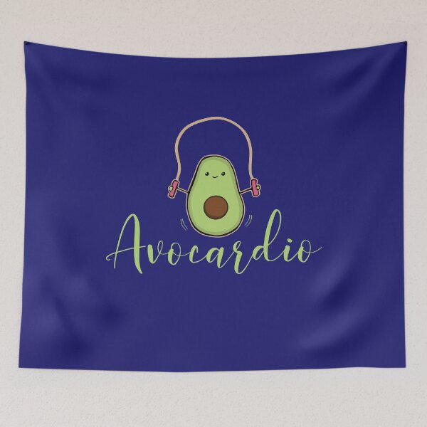 Item preview, Avocardio Avocado Skipping Rope for Cardio Lovers designed and sold by GrimButterfly.
