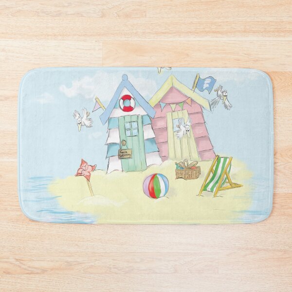 Item preview, Beach Huts - Gone Swimming designed and sold by laurasilvester.