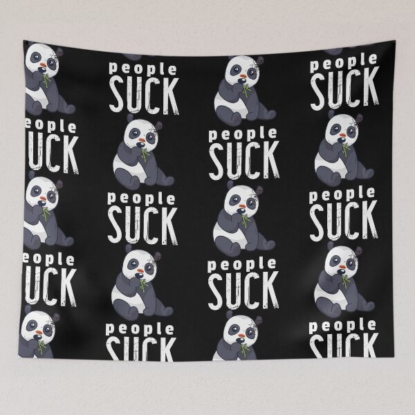 Item preview, lazy cute Panda saying designed and sold by pirminio.