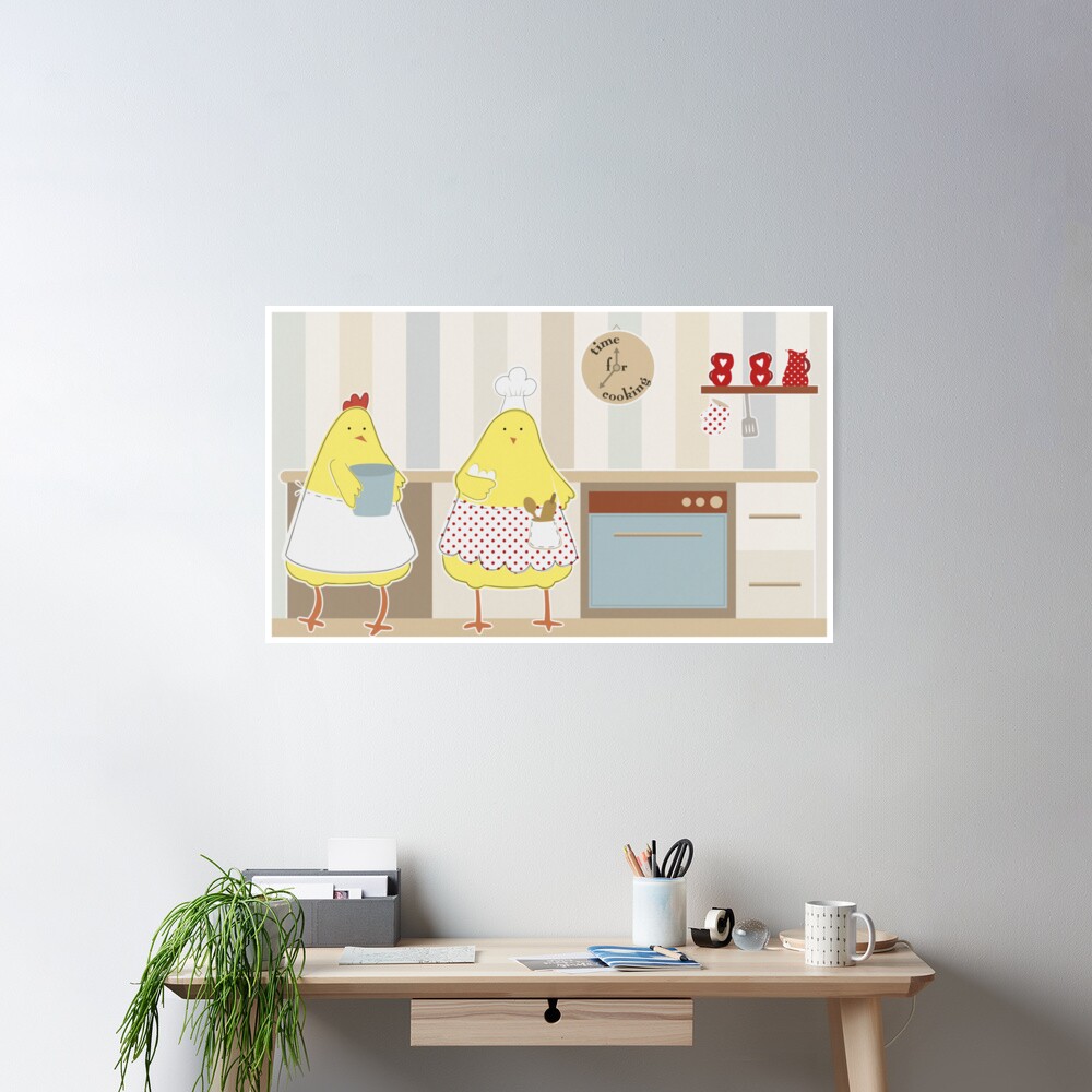 Time For Cooking Poster
