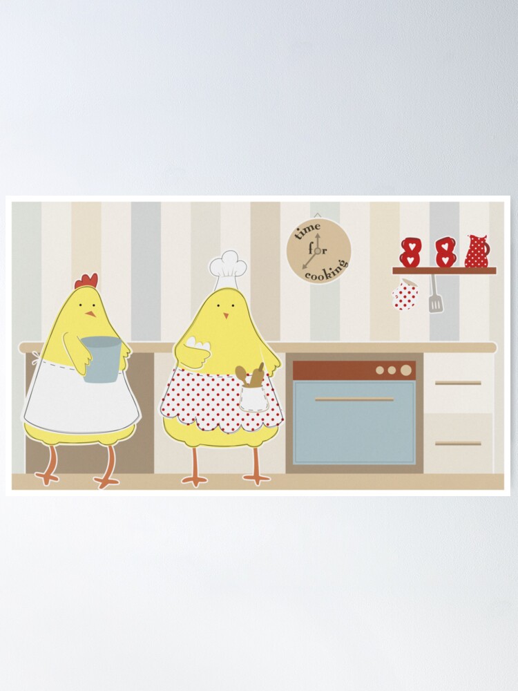 Alternate view of Time For Cooking Poster